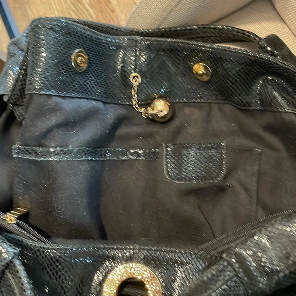 Vintage Charles Jourdan snake skin large hobo - Picture 10 of 10